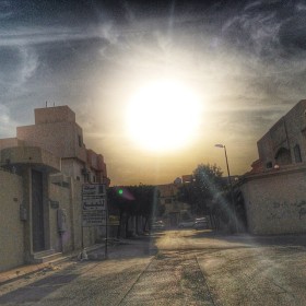 #empty #streets in #saudi