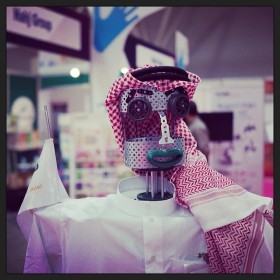 #saudi #robot #ksa #riyadh #iefe2014 #exhibition #tech #automatic #bot